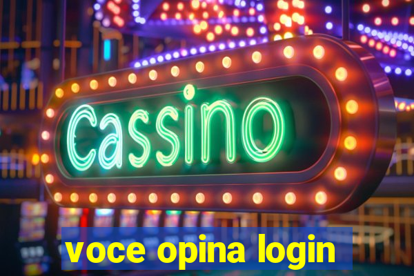 voce opina login